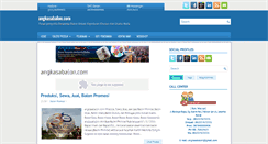 Desktop Screenshot of angkasabalon.com